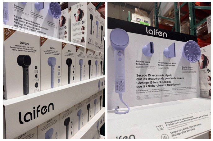 Présentoirs de produits Laifen en France