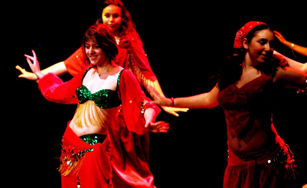 Danse orientale sur scène