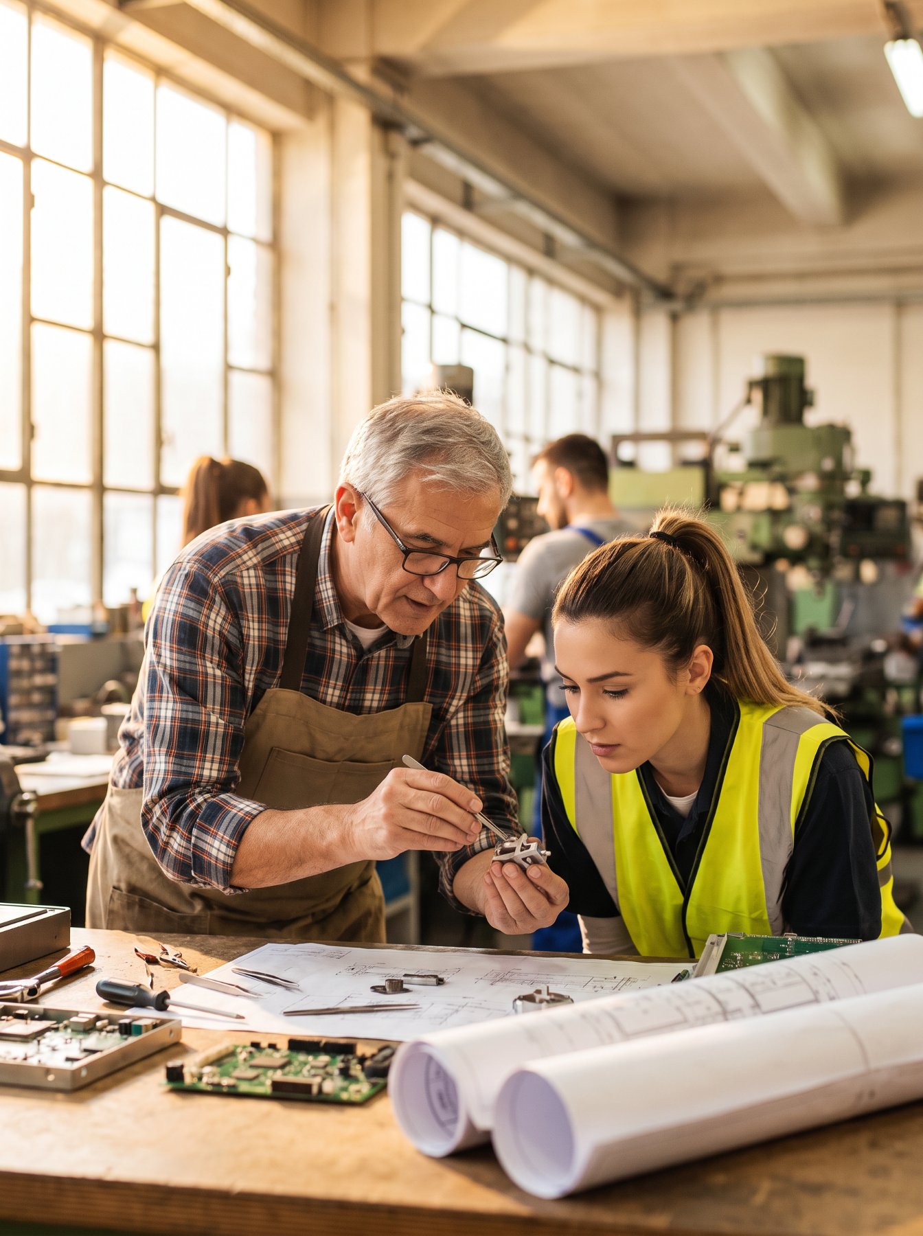 Transmission des savoir-faire en atelier